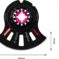 EXPERT MultiMaterial Segment Blade ACZ 105 ET list testere za multifunkcionalne alate, 5 deo - 2