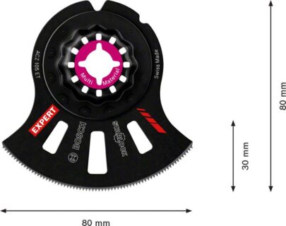 EXPERT MultiMaterial Segment Blade ACZ 105 ET list testere za multifunkcionalne alate, 1 deo - 2