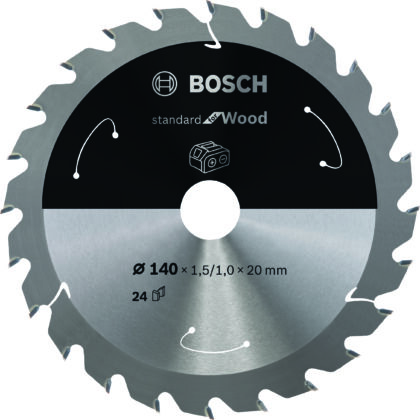 BOSCH Standard for Wood listovi kružne testere za akumulatorske ručne testere 2608837671 - 1