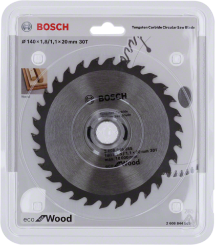 BOSCH List kružne testere Eco for wood Ø140mm 30Z 2608844565 - 1