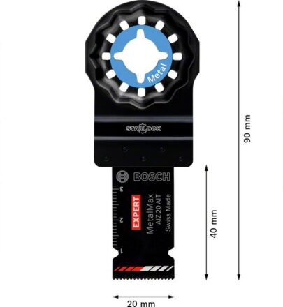 EXPERT MetalMax AIZ 20 AIT list testere za multifunkcionalne alate od 40×20 mm - 2
