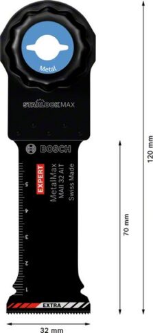 EXPERT MetalMax MAII 32 AIT list testere za multifunkcionalne alate od 70 x 32 mm, 10 delova - 2