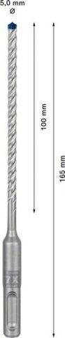 EXPERT SDS plus-7X burgija za udarne bušilice od 5 x 100 x 165 mm - 2
