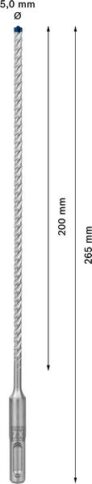 EXPERT SDS plus-7X burgija za udarne bušilice od 5 x 200 x 265 mm - 2