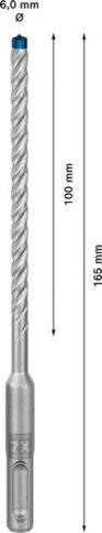EXPERT SDS plus-7X burgija za udarne bušilice od 6 x 100 x 165 mm - 2