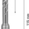 EXPERT SDS plus-7X burgija za udarne bušilice od 7 x 50 x 115 mm - 2