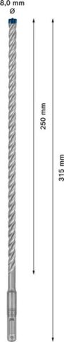 EXPERT SDS plus-7X burgija za udarne bušilice od 8x250x315 mm - 2