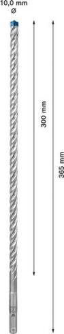 EXPERT SDS plus-7X burgija za udarne bušilice od 10x300x365 mm - 2