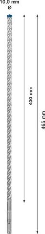 EXPERT SDS plus-7X burgija za udarne bušilice od 10x400x465 mm - 2