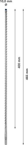 EXPERT SDS plus-7X burgija za udarne bušilice od 10x550x600 mm - 2