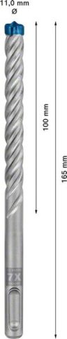 EXPERT SDS plus-7X burgija za udarne bušilice od 11 x 100 x 165 mm - 2