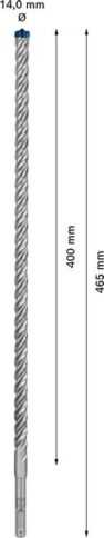 EXPERT SDS plus-7X burgija za udarne bušilice od 14x400x465 mm - 2