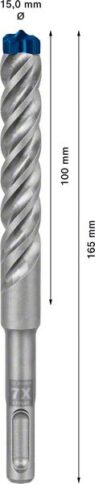 EXPERT SDS plus-7X burgija za udarne bušilice od 15 x 100 x 165 mm - 2