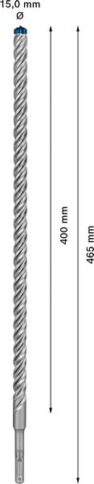 EXPERT SDS plus-7X burgija za udarne bušilice od 15x400x465 mm - 2
