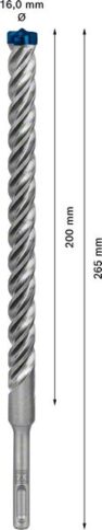 EXPERT SDS plus-7X burgija za udarne bušilice od 16 x 200 x 265 mm - 2