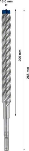 EXPERT SDS plus-7X burgija za udarne bušilice od 18 x 200 x 250 mm - 2