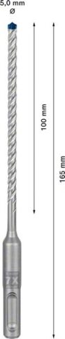 EXPERT SDS plus-7X burgija za udarne bušilice od 5 x 100 x 165 mm, 10 delova - 2