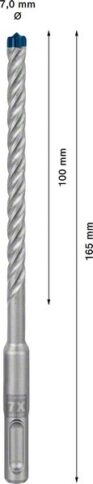 EXPERT SDS plus-7X burgija za udarne bušilice od 7 x 100 x 165 mm, 10 delova - 2