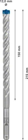 EXPERT SDS plus-7X burgija za udarne bušilice od 12 x 150 x 215 mm, 10 delova - 2