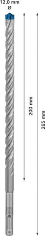 EXPERT SDS plus-7X burgija za udarne bušilice od 12 x 200 x 265 mm, 10 delova - 2