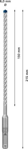 EXPERT SDS plus-7X burgija za udarne bušilice od 6 x 150 x 215 mm, 30 delova - 2