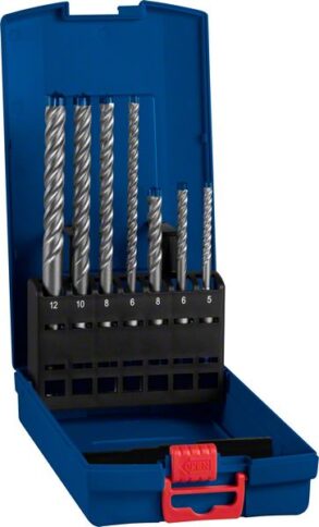 Komplet EXPERT SDS plus-7X burgija za udarne bušilice od 5/6/6/8/8/10/12 mm, 7 delova - 1