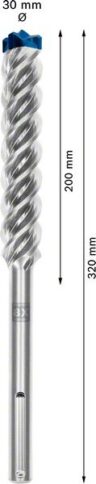 EXPERT SDS max-8X burgija za udarne bušilice od 30 x 200 x 320 mm - 2