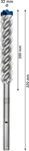 EXPERT SDS max-8X burgija za udarne bušilice od 32 x 200 x 320 mm - 2