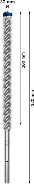 BOSCH EXPERT SDS max-8X burgija za udarne bušilice od 32x400x520 mm, 5 delova 2608900270 - 2