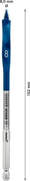BOSCH EXPERT Self Cut Speed pljosnata burgija od 8 x 152 mm 2608900310 - 2