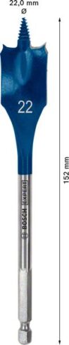 EXPERT Self Cut Speed pljosnata burgija od 22 x 152 mm - 2