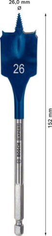 EXPERT Self Cut Speed pljosnata burgija od 26 x 152 mm - 2