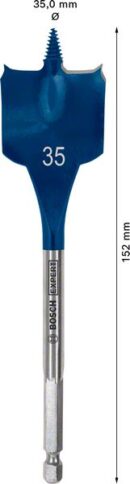 EXPERT Self Cut Speed pljosnata burgija od 35 x 152 mm - 2