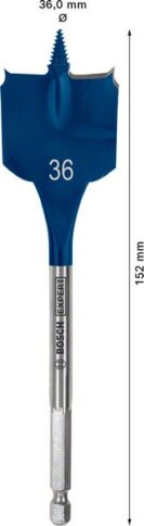 EXPERT Self Cut Speed pljosnata burgija od 36 x 152 mm - 2