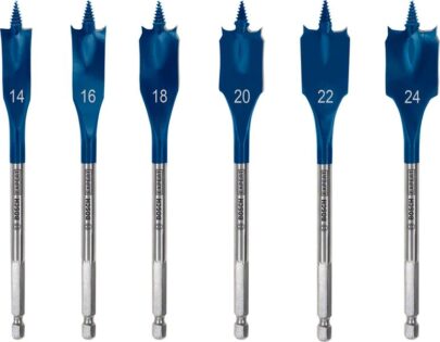 Komplet EXPERT Self Cut Speed pljosnatih burgija od 14/16/18/20/22/24 mm, 6 delova - 1