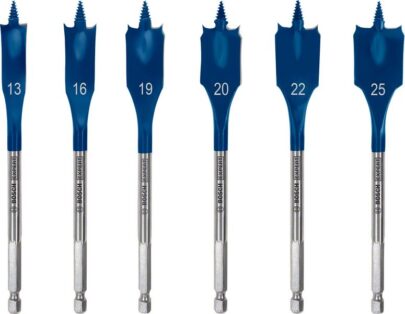 Komplet EXPERT Self Cut Speed pljosnatih burgija od 13/16/19/20/22/25 mm, 6 delova - 1