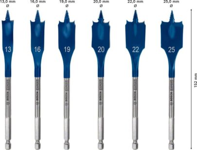 Komplet EXPERT Self Cut Speed pljosnatih burgija od 13/16/19/20/22/25 mm, 6 delova - 2