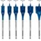 Komplet EXPERT Self Cut Speed pljosnatih burgija od 16/18/20/22/25/32 mm, 7 delova - 2