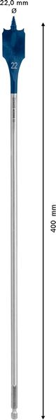 BOSCH EXPERT Self Cut Speed pljosnata burgija od 22 x 400 mm 2608900348 - 2