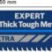 EXPERT „Thick Tough Metal“ S 955 CHC list univerzalne testere, 3 dela - 2