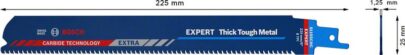 EXPERT „Thick Tough Metal“ S 1155 CHC list univerzalne testere, 3 dela - 2