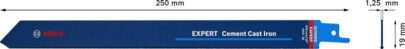 EXPERT „Cement Cast Iron“ S 1750 RD list univerzalne testere, 1 deo - 2