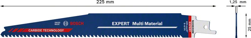 BOSCH EXPERT „Multi Material“ S 1156 XHM list univerzalne testere, 1 deo 2608900391 - 2