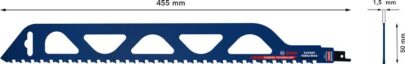 EXPERT „Hollow Brick“ S 2243 HM list univerzalne testere, 1 deo - 2