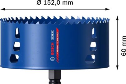 EXPERT Tough Material testera za otvore od 152×60 mm - 2