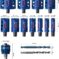 Komplet EXPERT Tough Material testera za otvore od 20/22/25/32/35/40/44/51/60/64/76 mm, 14 delova - 2