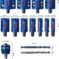 Komplet EXPERT Tough Material testera za otvore od 20/22/25/32/35/40/44/51/60/68/76 mm, 14 delova - 2