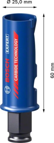 EXPERT Construction Material testera za otvore od 25×60 mm - 2