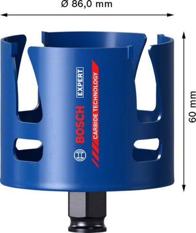 EXPERT Construction Material testera za otvore od 86×60 mm - 2