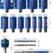 Komplet EXPERT Construction Material testera za otvore od 20/22/25/32/35/40/44/51/60/68/76 mm, 15 delova - 2